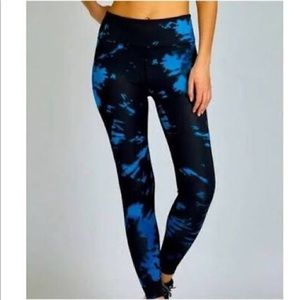 NOLI black/blue Tie Dye Leggings